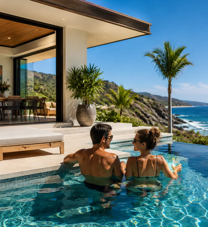 ia renta de villas en playa